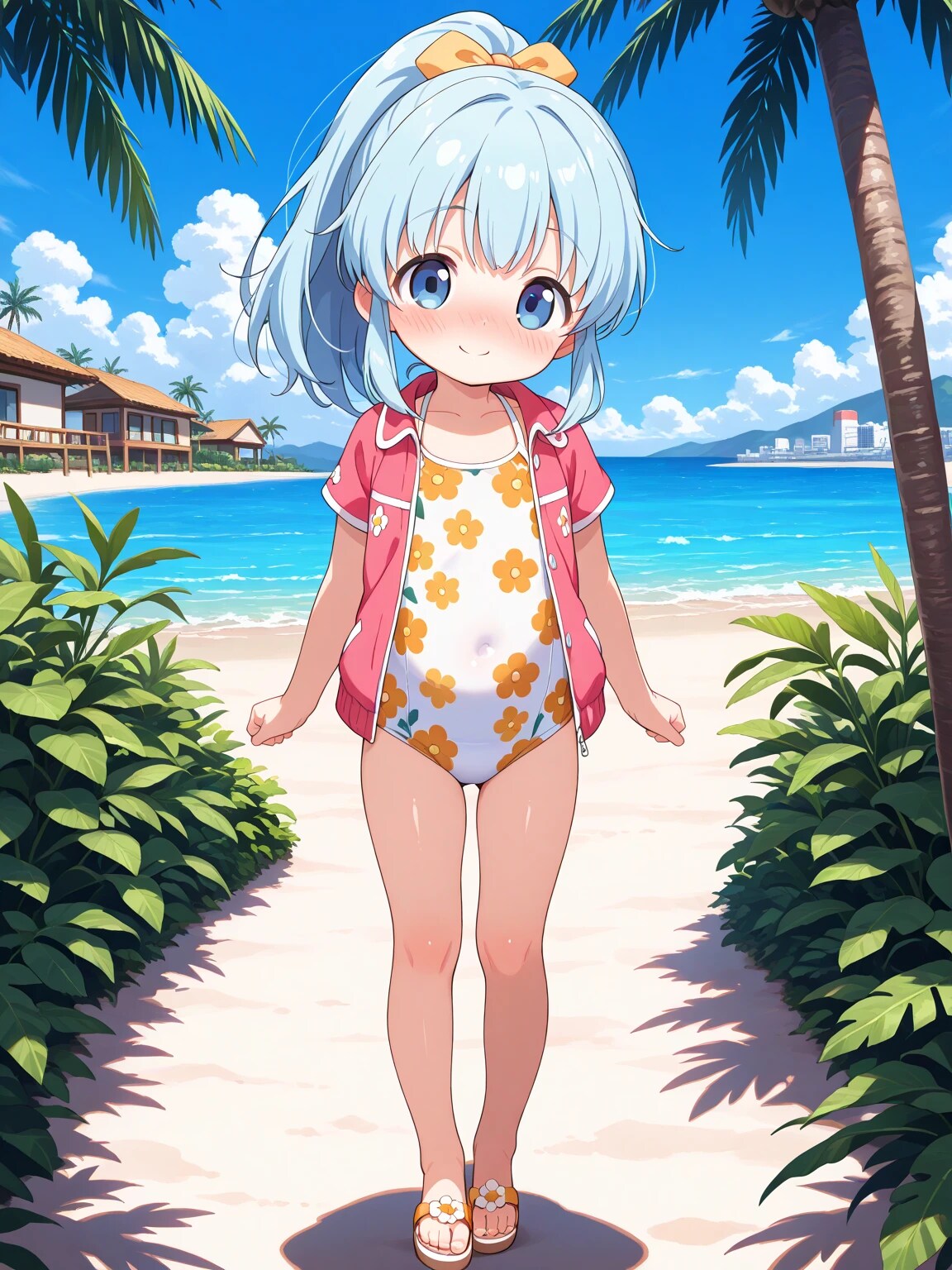 あおいちゃんと南の海！