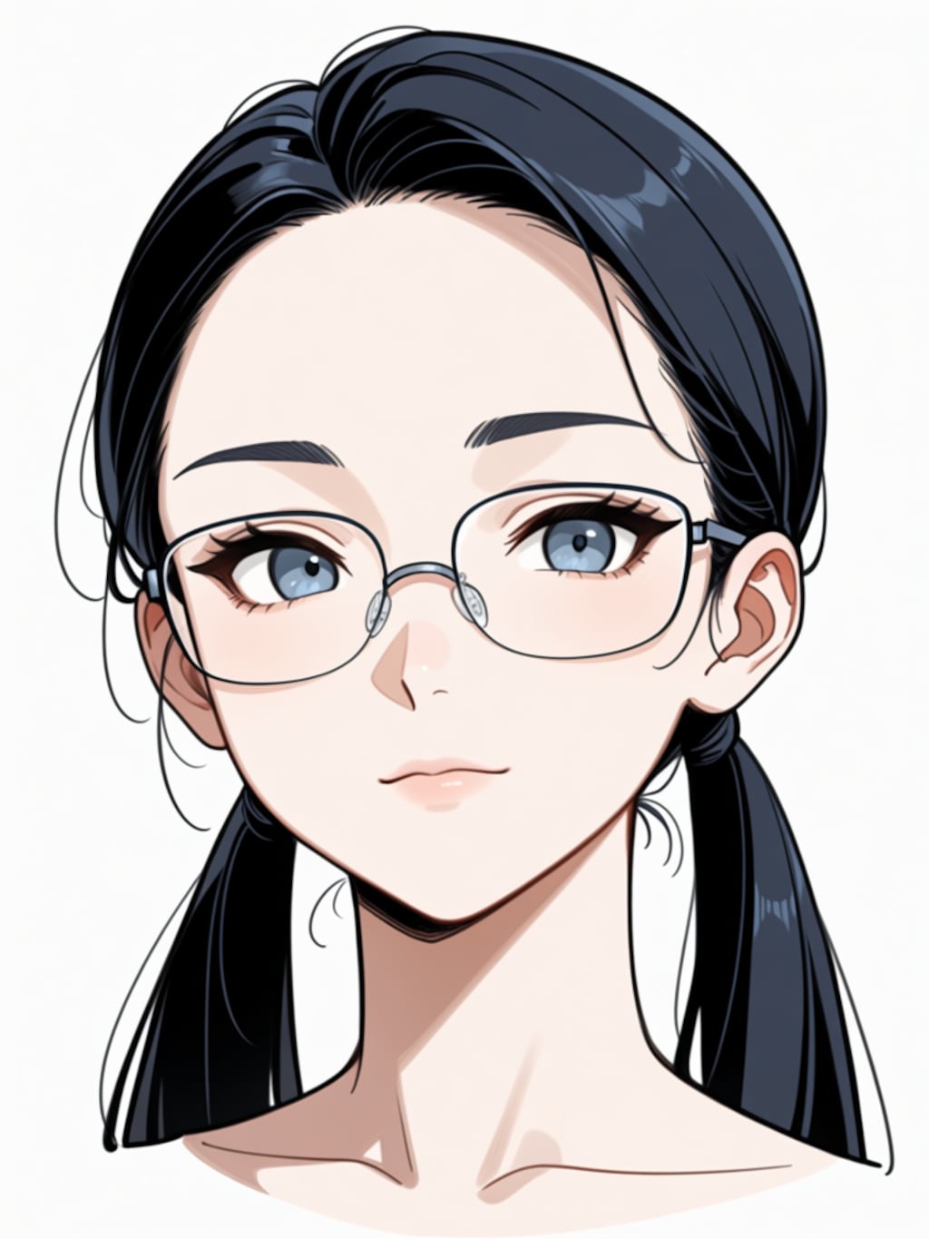 animaで顔のバリエーション（全然にてない）