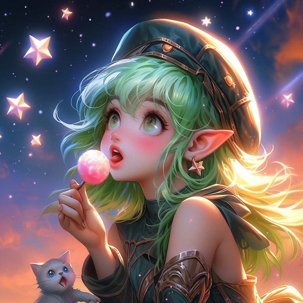 星に願いを。キャンディーに恋を。