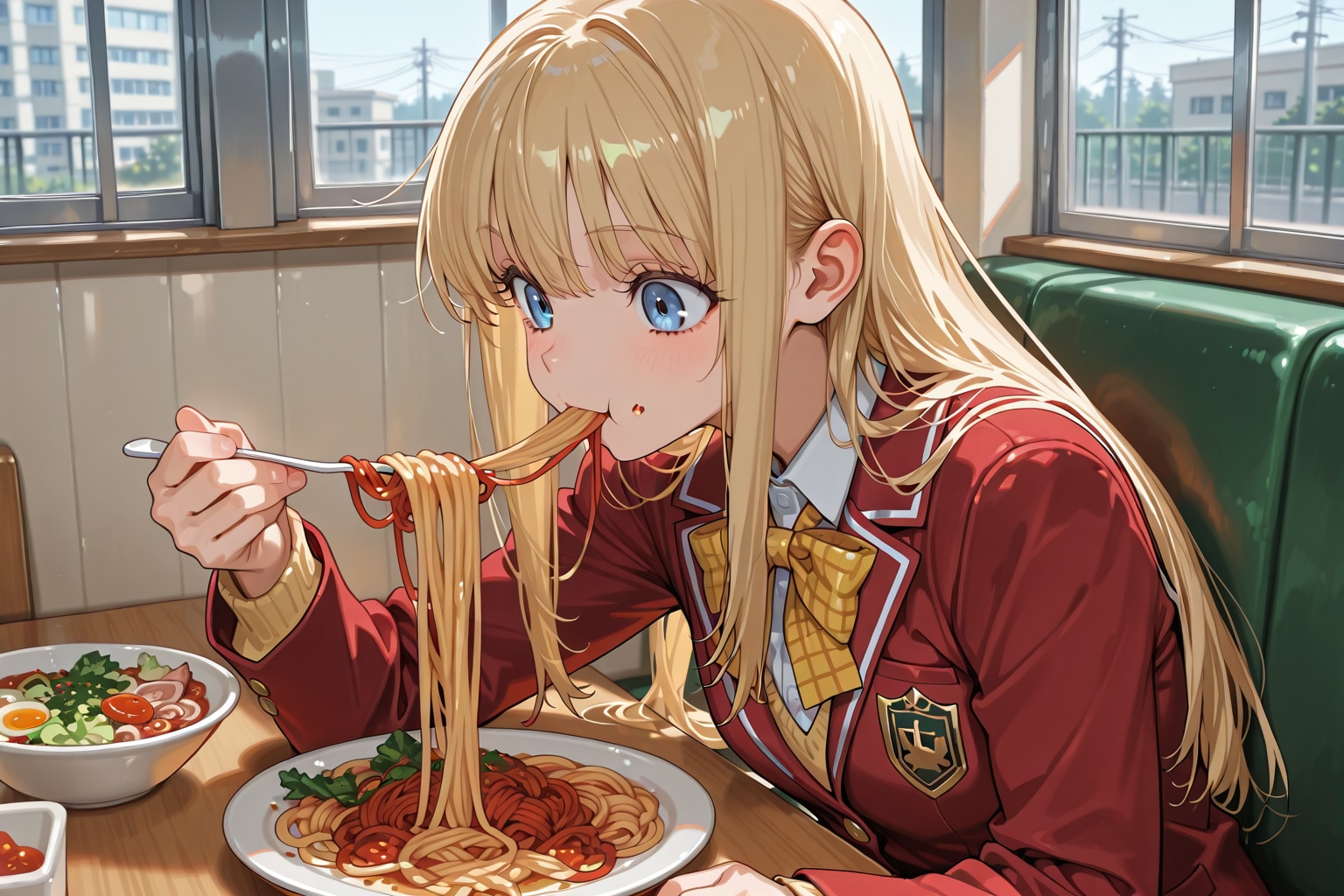 ファミリーレストラン.3 | の人気AIイラスト・グラビア