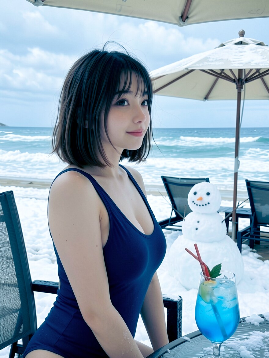 冬だ！ビーチだ！大雪だ！