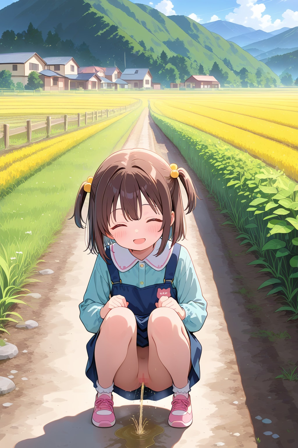 穿いてないからすぐできる