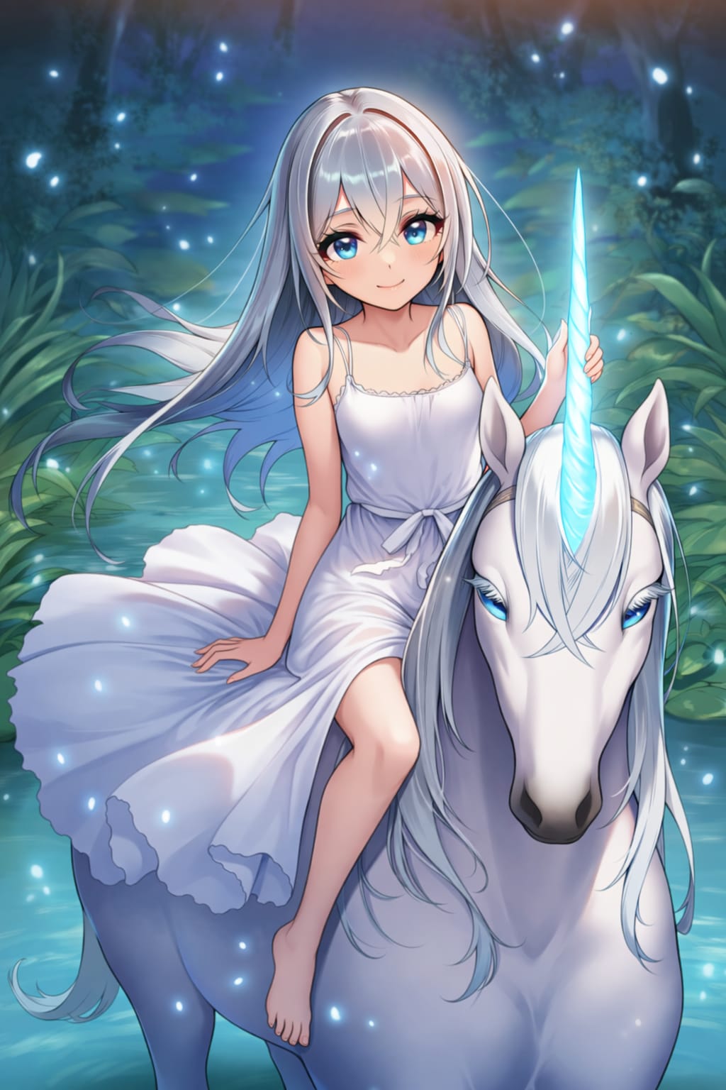 少女と一角獣 | の人気AIイラスト・グラビア