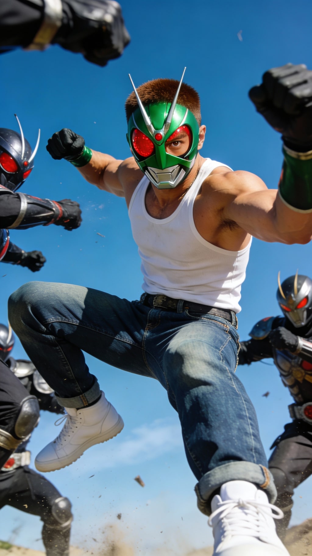 ライダー..パーンチ！！！