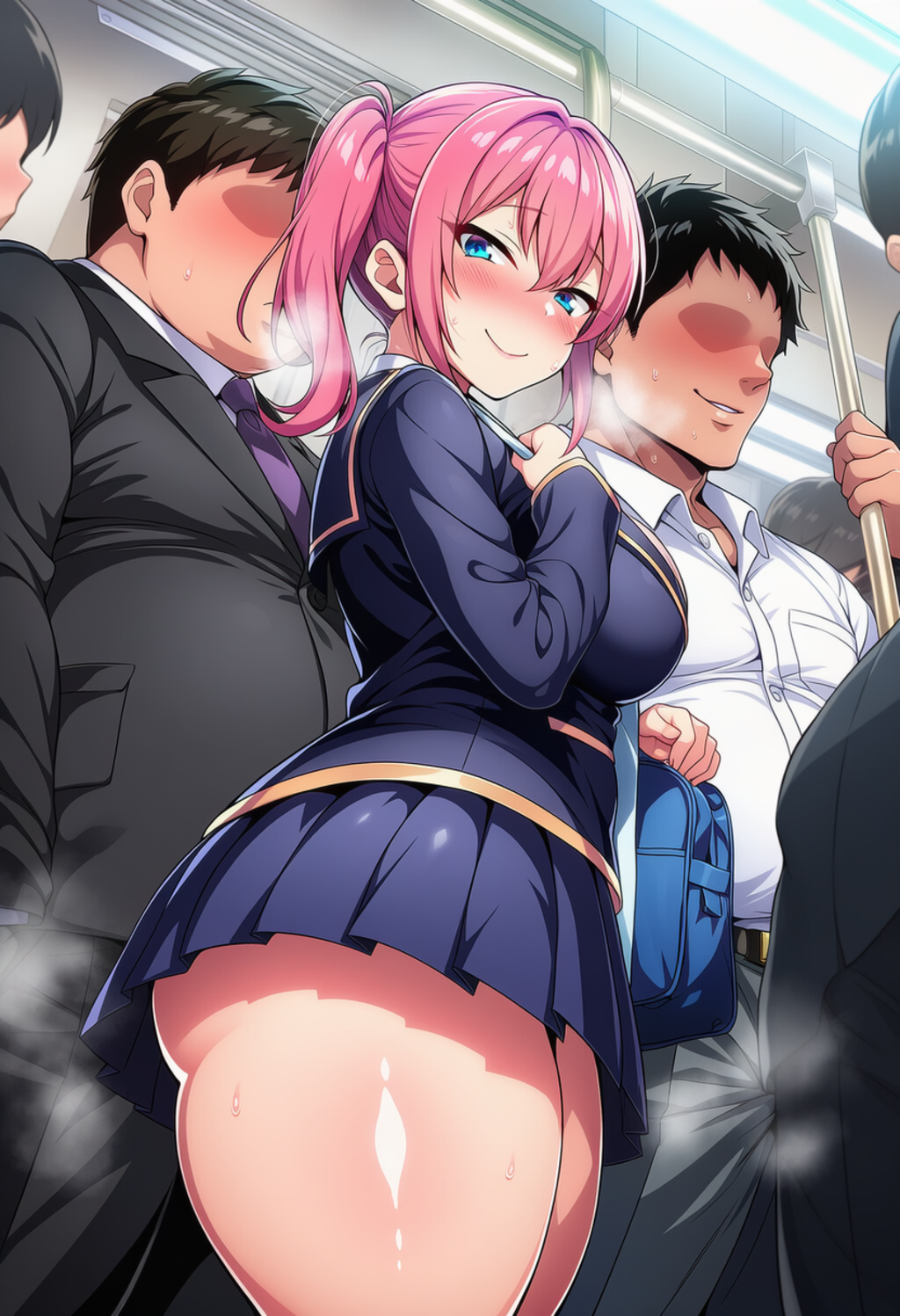 一般車両の制服ピンクちゃん