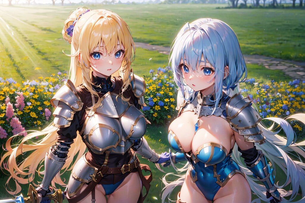 花畑を守る騎士