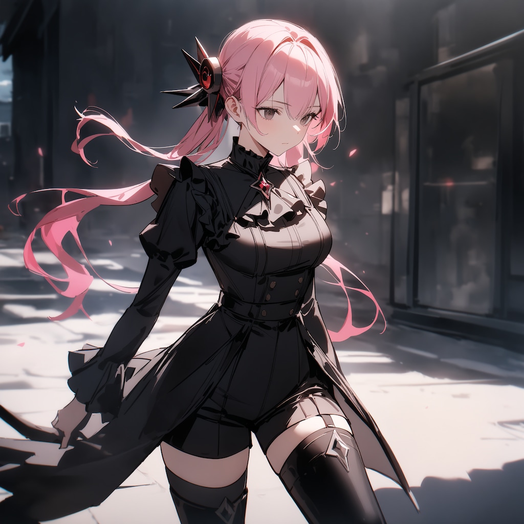 こんなファンタジっ娘にはサイハイブーツがよく似合う