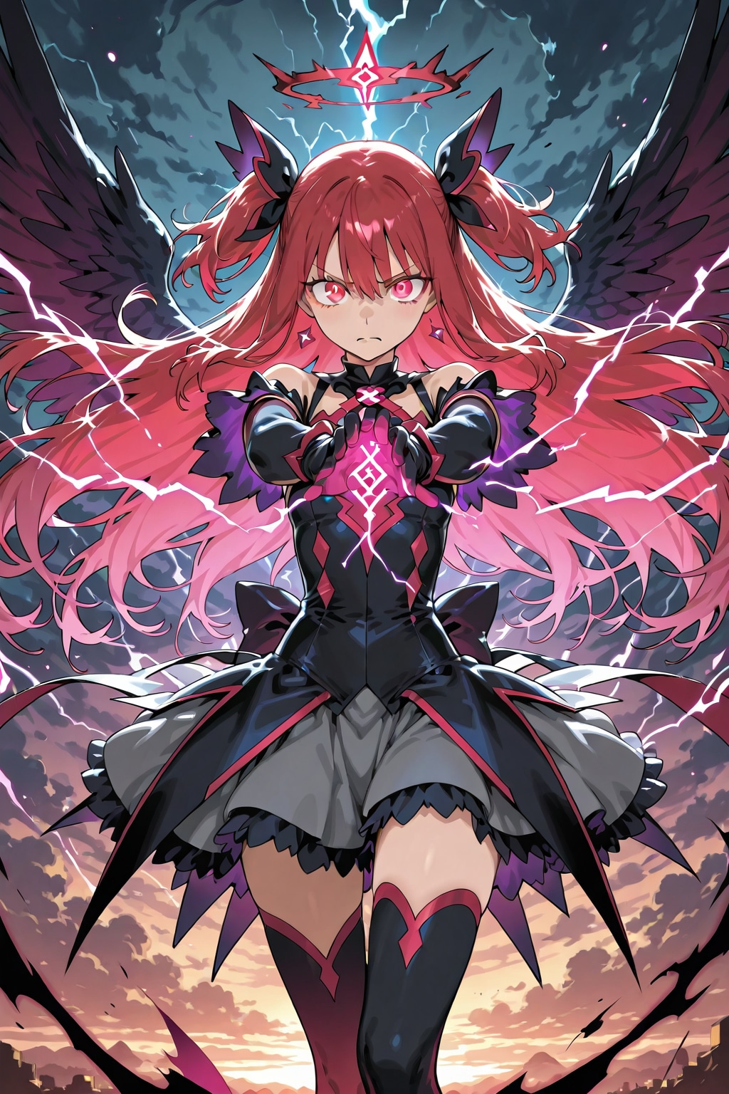 堕天使系魔法少女