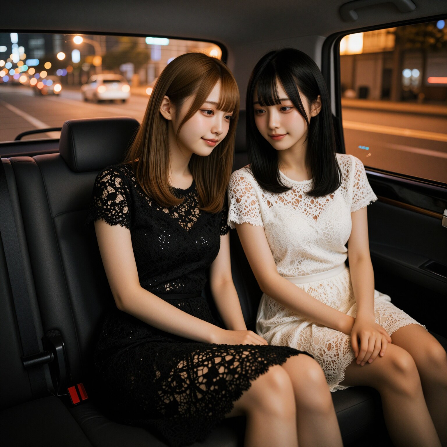 帰りの車内、尊い時間