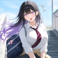 黒髪ギャル 3枚目