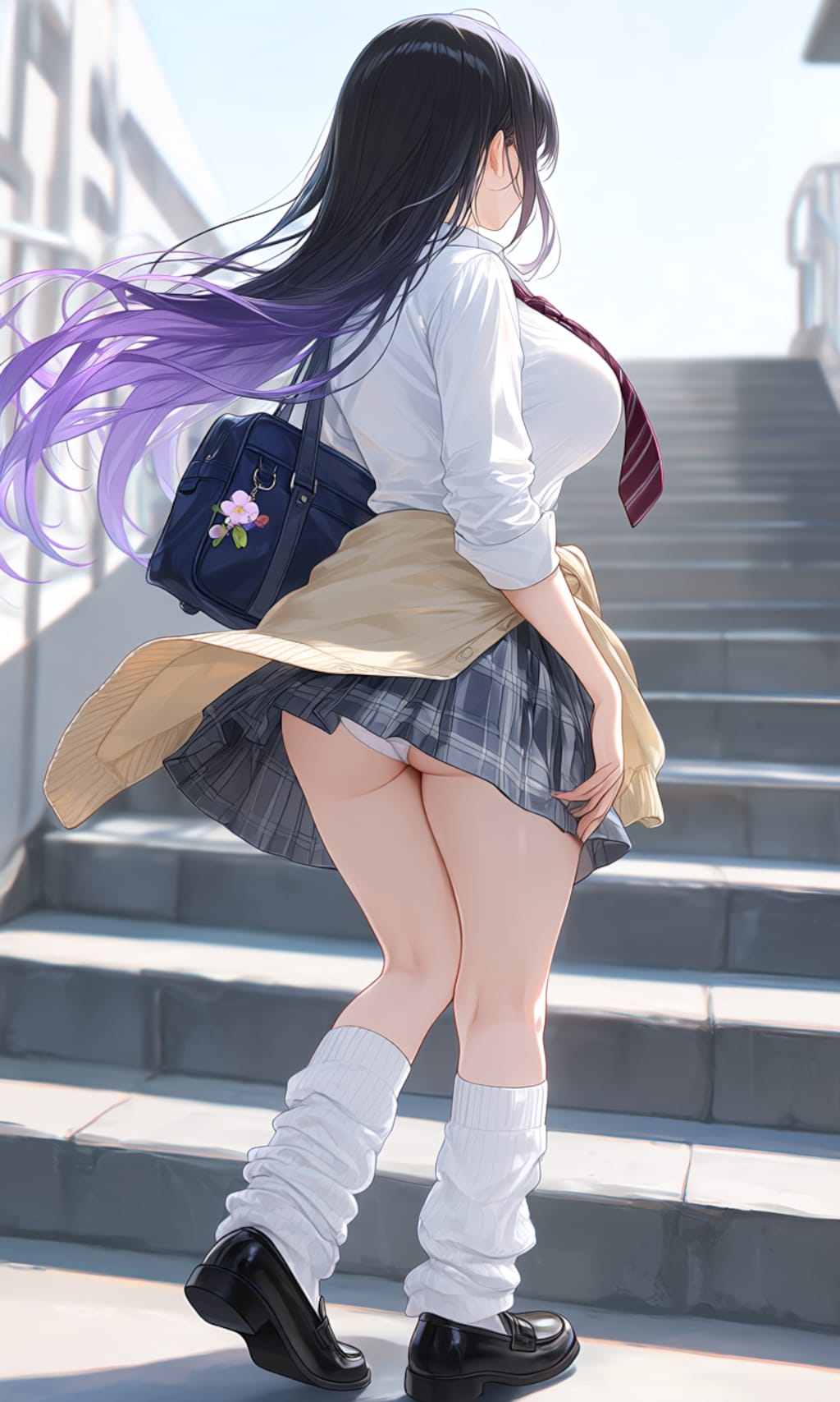 黒髪ギャル