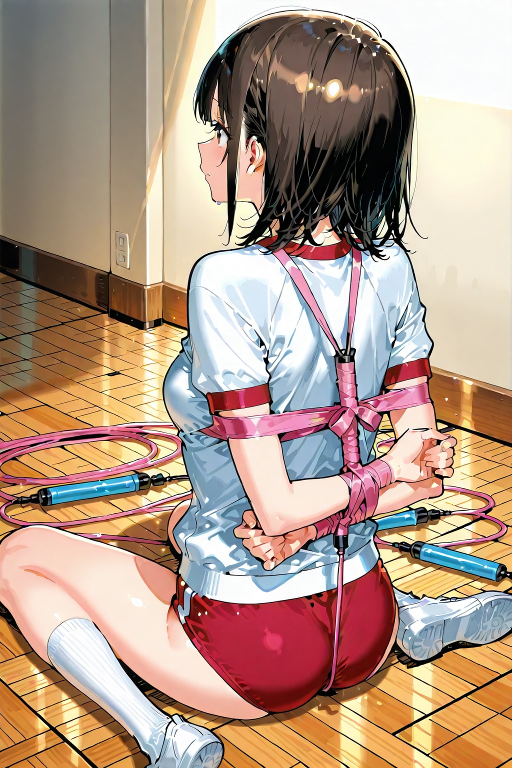 ねぇ、なんで縛られてるの？私…。