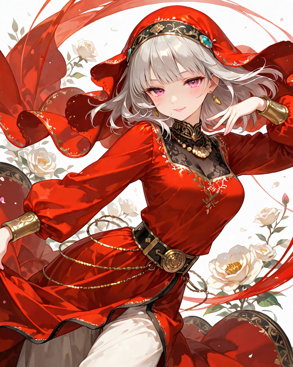 アゼルバイジャン✖️白椿（おはよう#190）