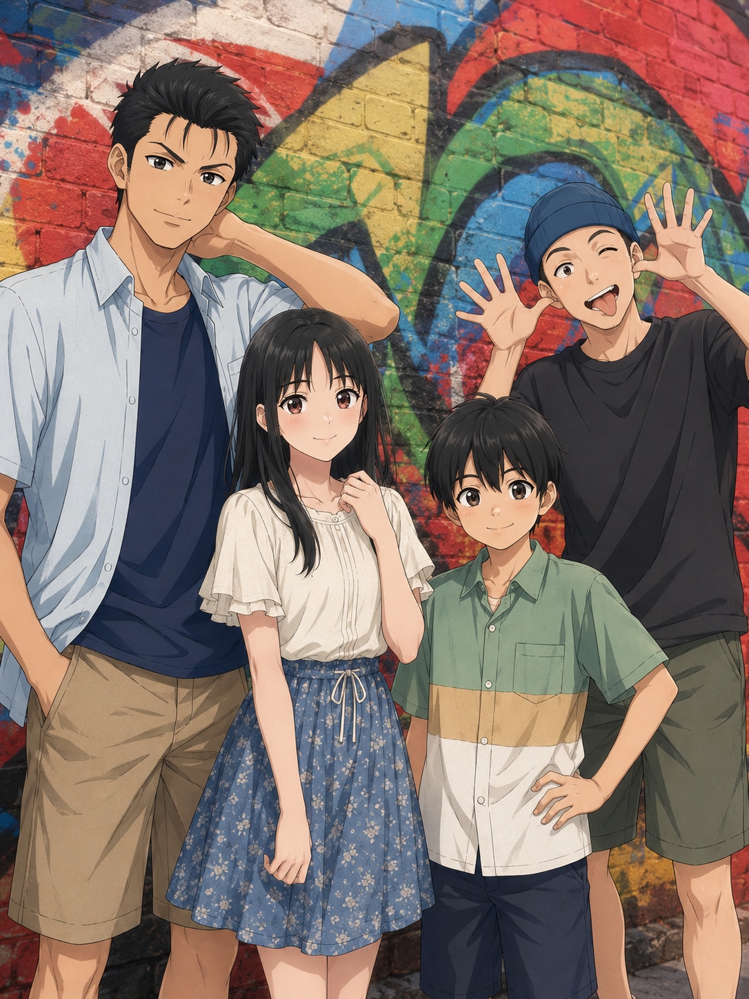 4人組 227 | の人気AIイラスト・グラビア