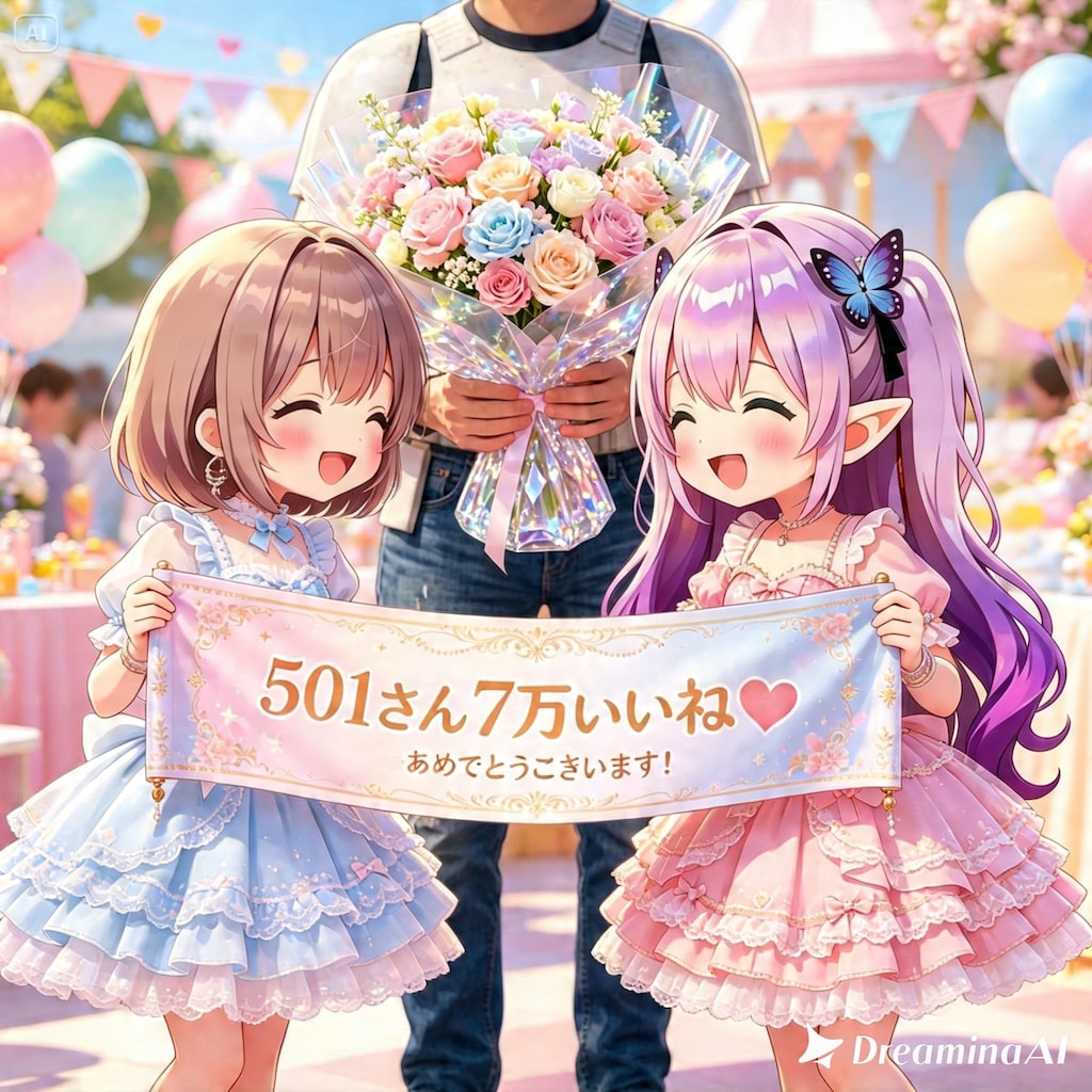 501さん、7万いいね♥️おめでとうございます( ͜ˊᗜˋ˶) ͜🎉
