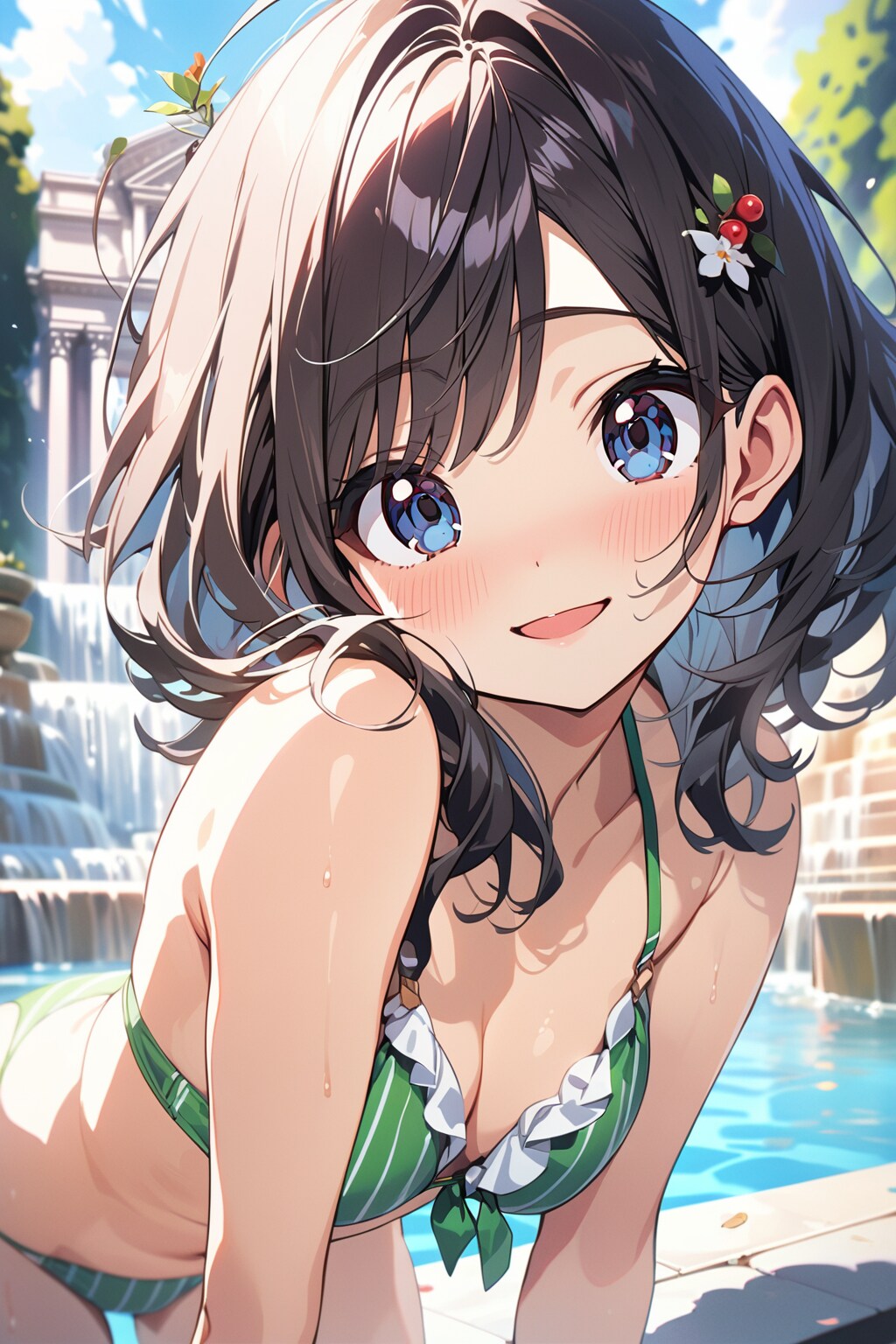 VEGAちゃん見納め緑色ビキニ【桜井ほのか】