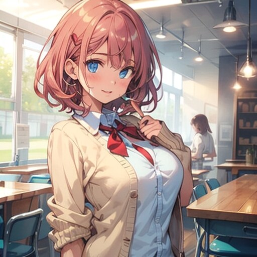 ちちぷい美少女