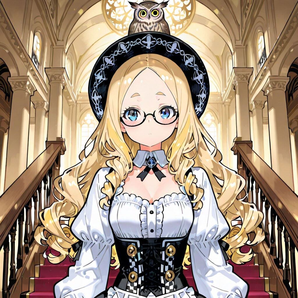 フクロウと最奥にたどり着くころには日が暮れているとかいう屋敷内を散歩する貴族系女子