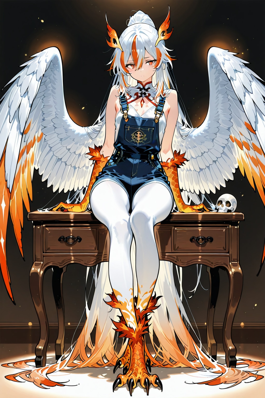 鳳とのキメラの少女