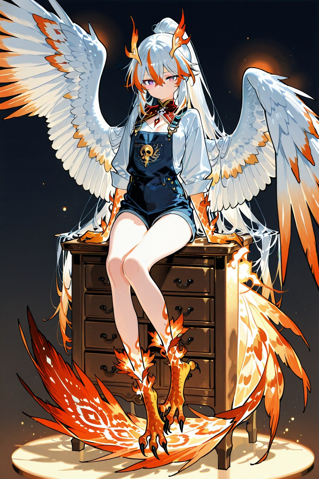 鳳とのキメラの少女