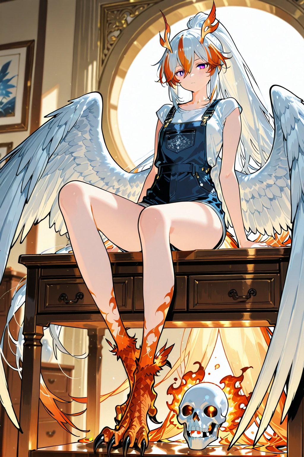 鳳とのキメラの少女