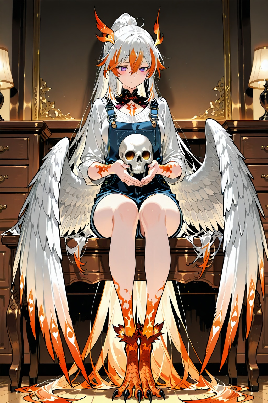 鳳とのキメラの少女