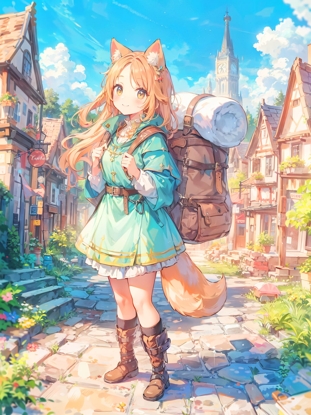 ケモミミポーターガール