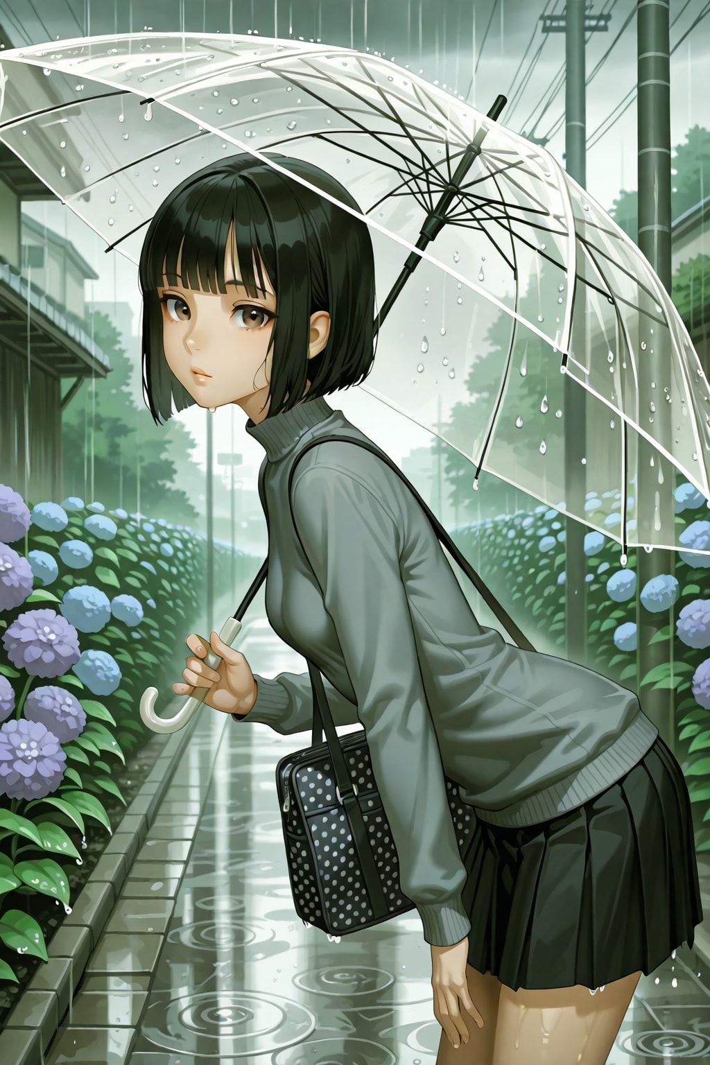 雨の日