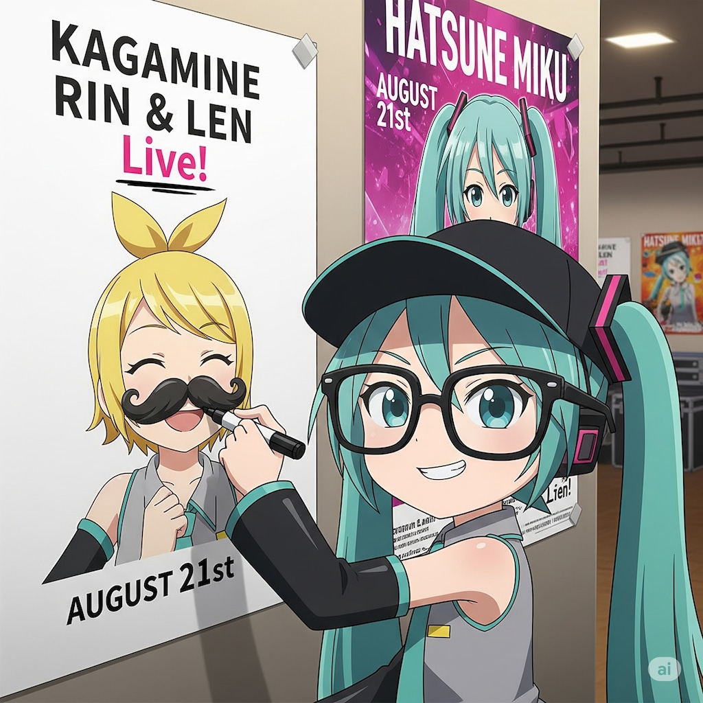 あ～　ミクさん悪いんだぁ～