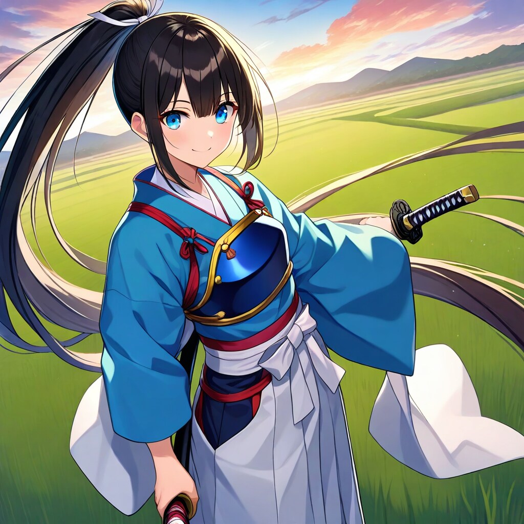 侍少女 | の人気AIイラスト・グラビア