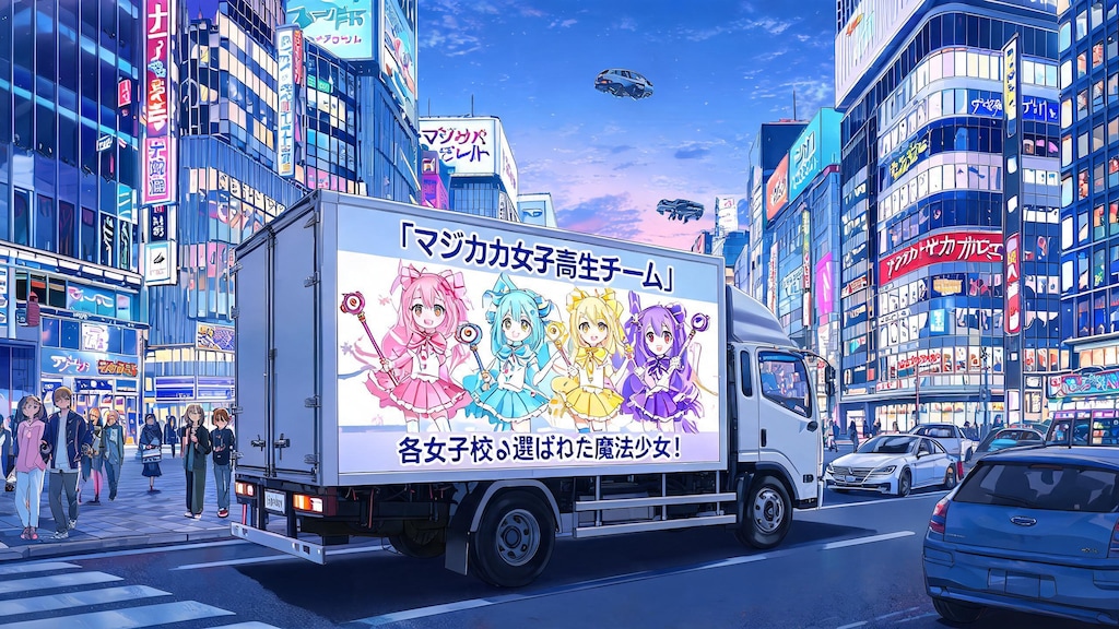 例）魔法少女の日常（秘密のアルバイト３）