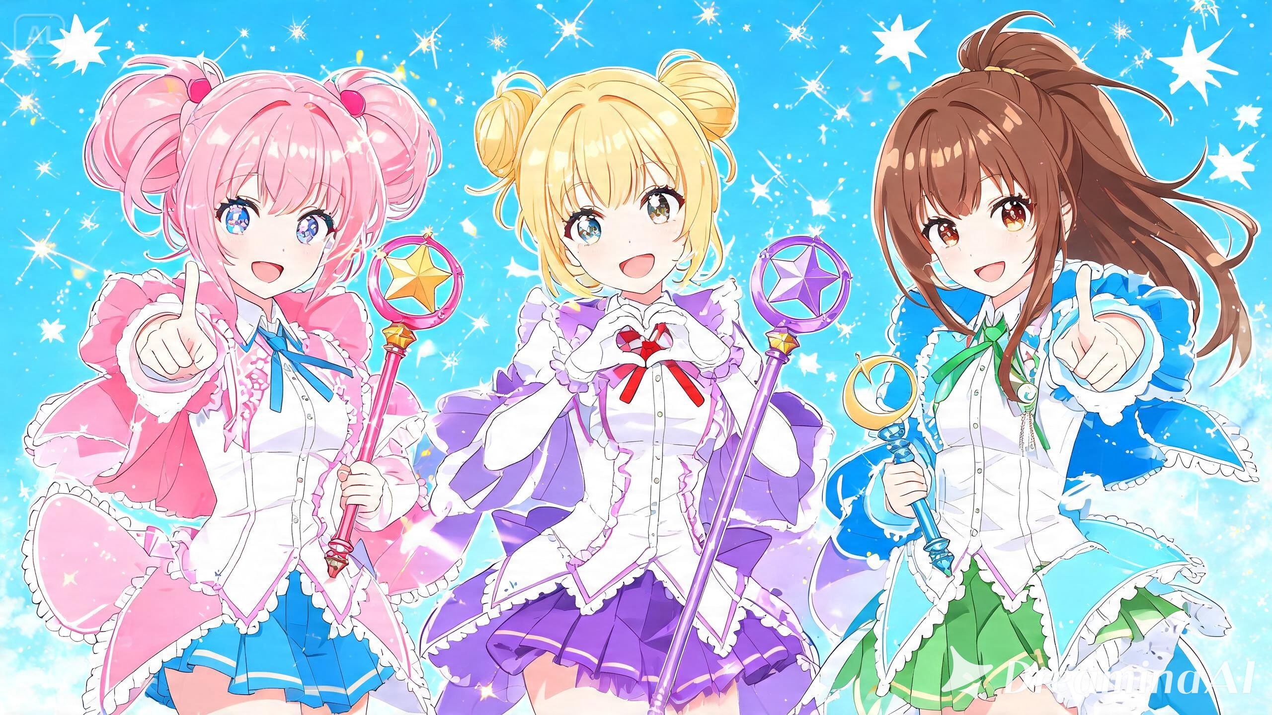 例）魔法少女の日常（秘密のアルバイト３）