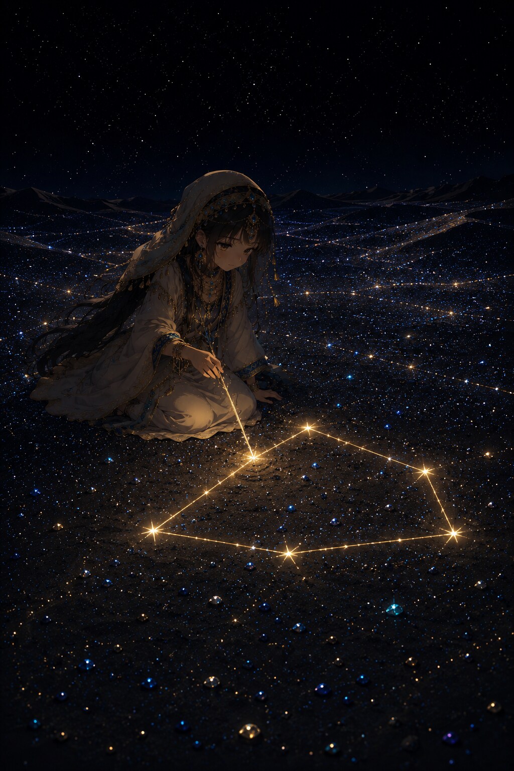 砂漠の星座