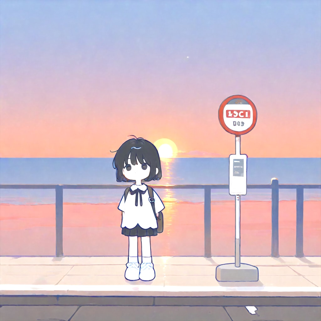 バスストップ