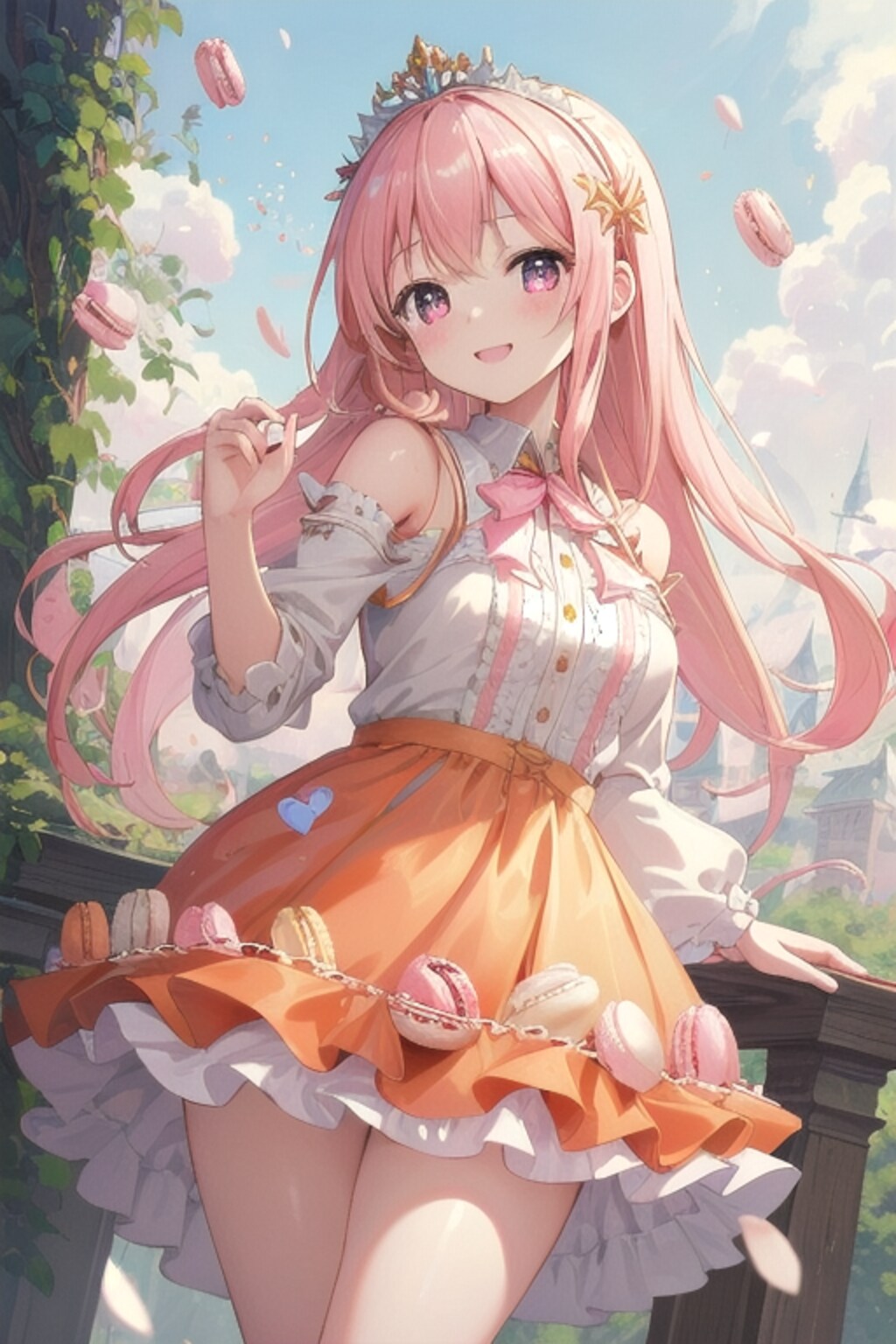 pretty eye、アイリス「このマカロンは飾りです（非食用）」