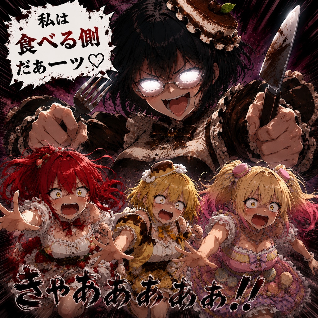 スイーツの擬人化