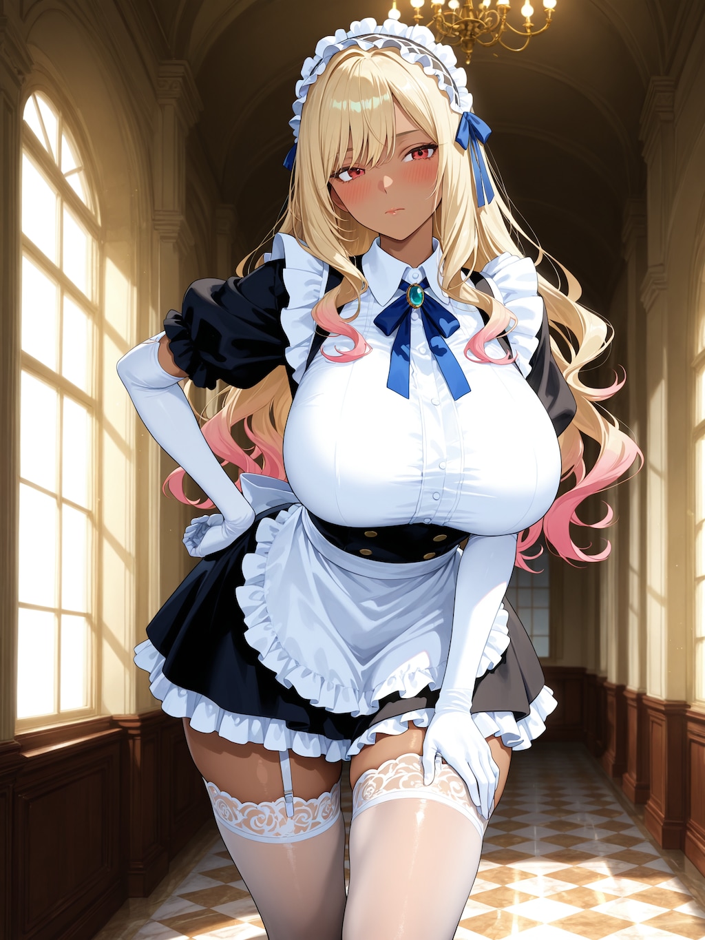 館のギャルメイド③