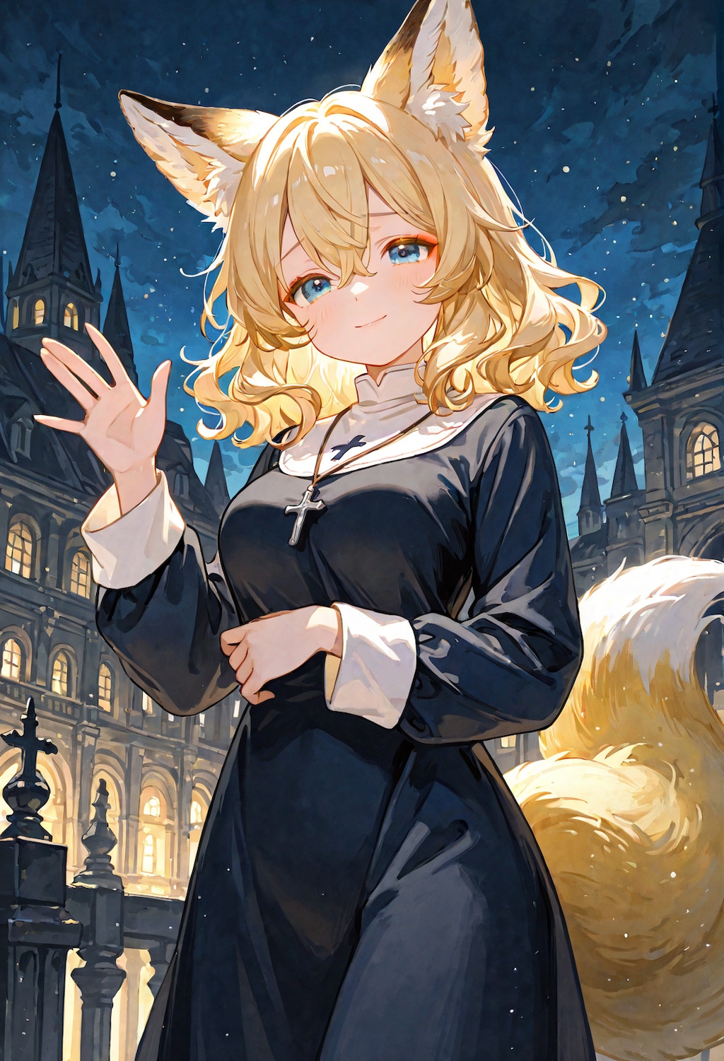 【夢エリ】プリースト ムツキニア🦊