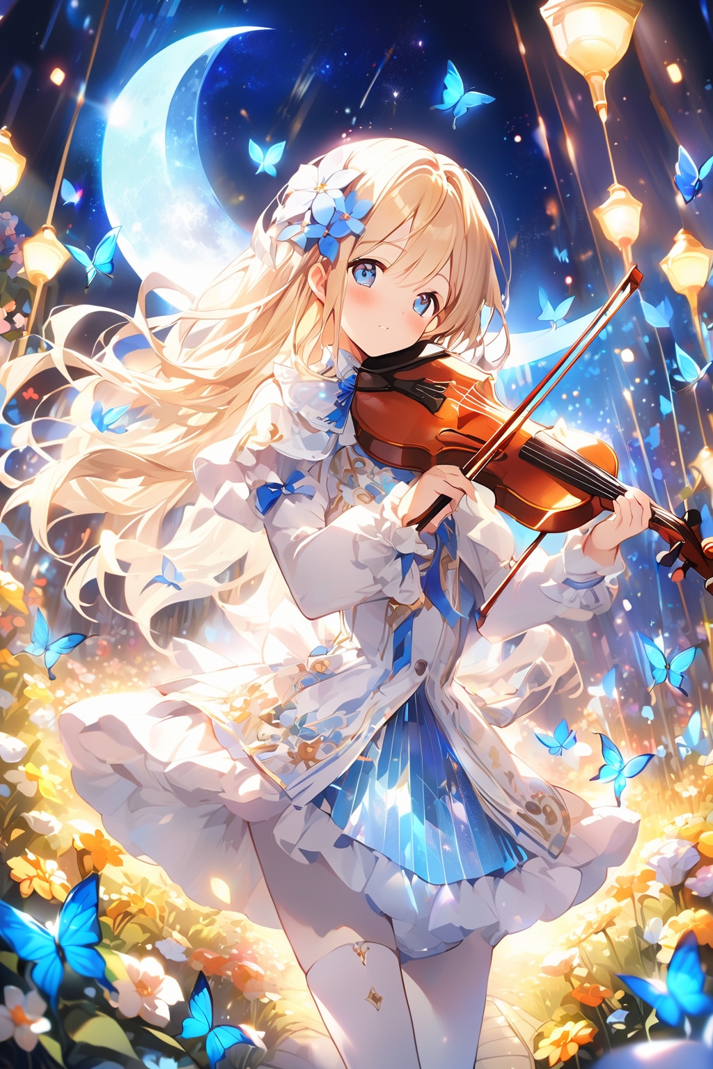 静寂なる月夜に