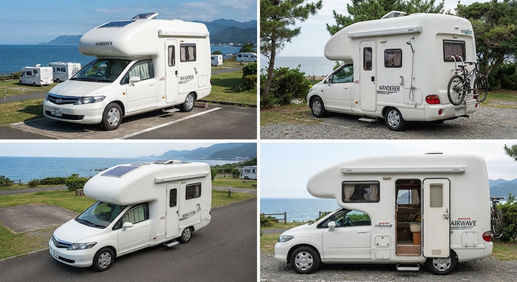 ホンダエアウェイブキャンピングカー