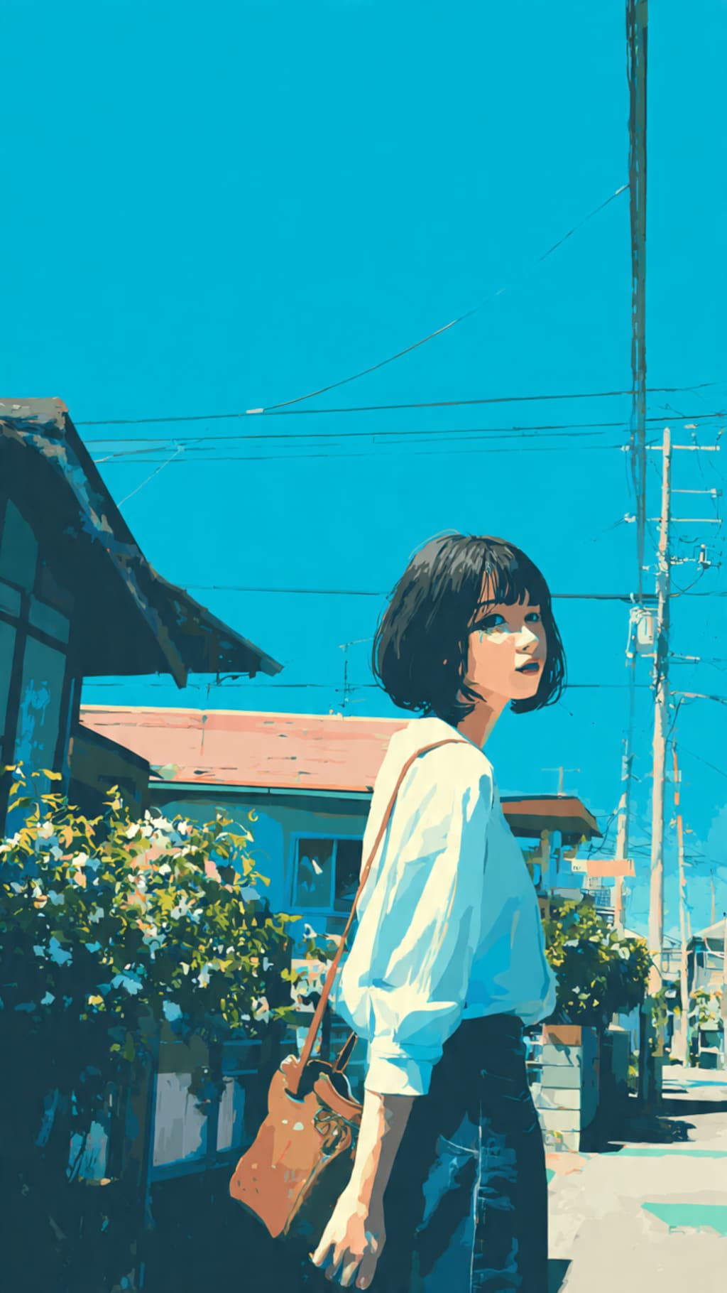 あの時、ぱっと駆け出した後にすぐに振り向いて僕を見ていた