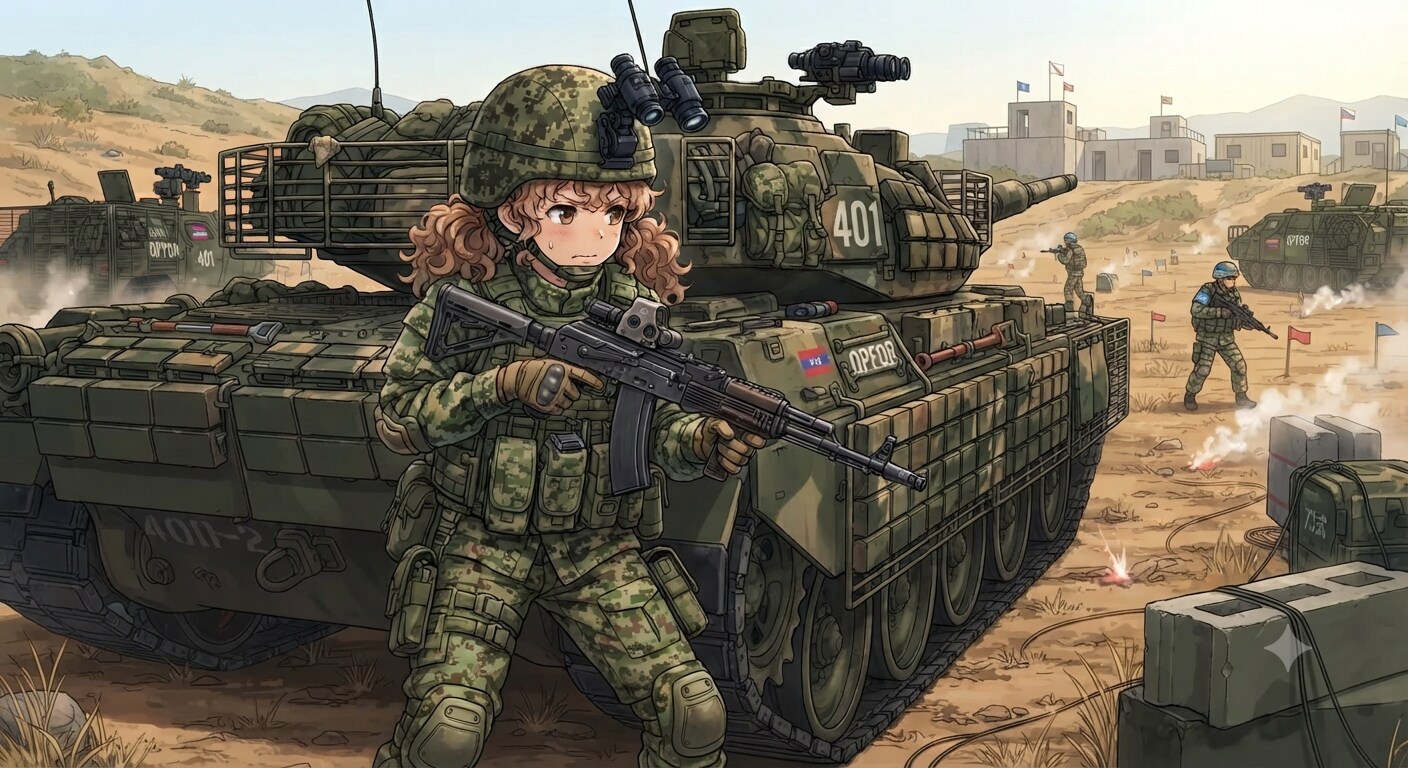 OPFOR部隊女子
