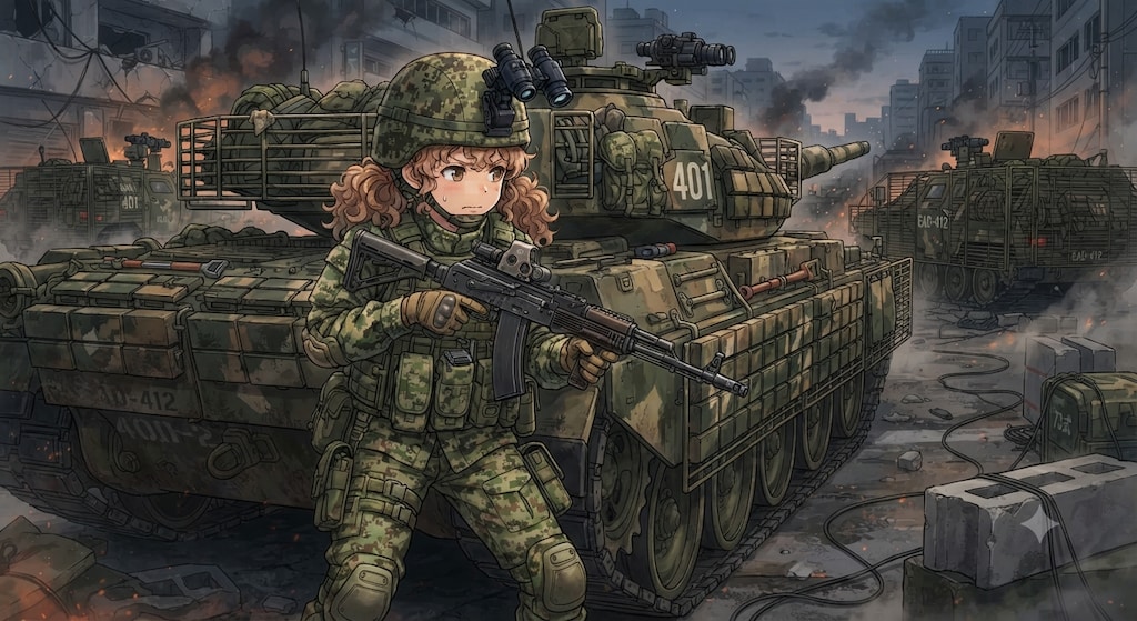 OPFOR部隊女子