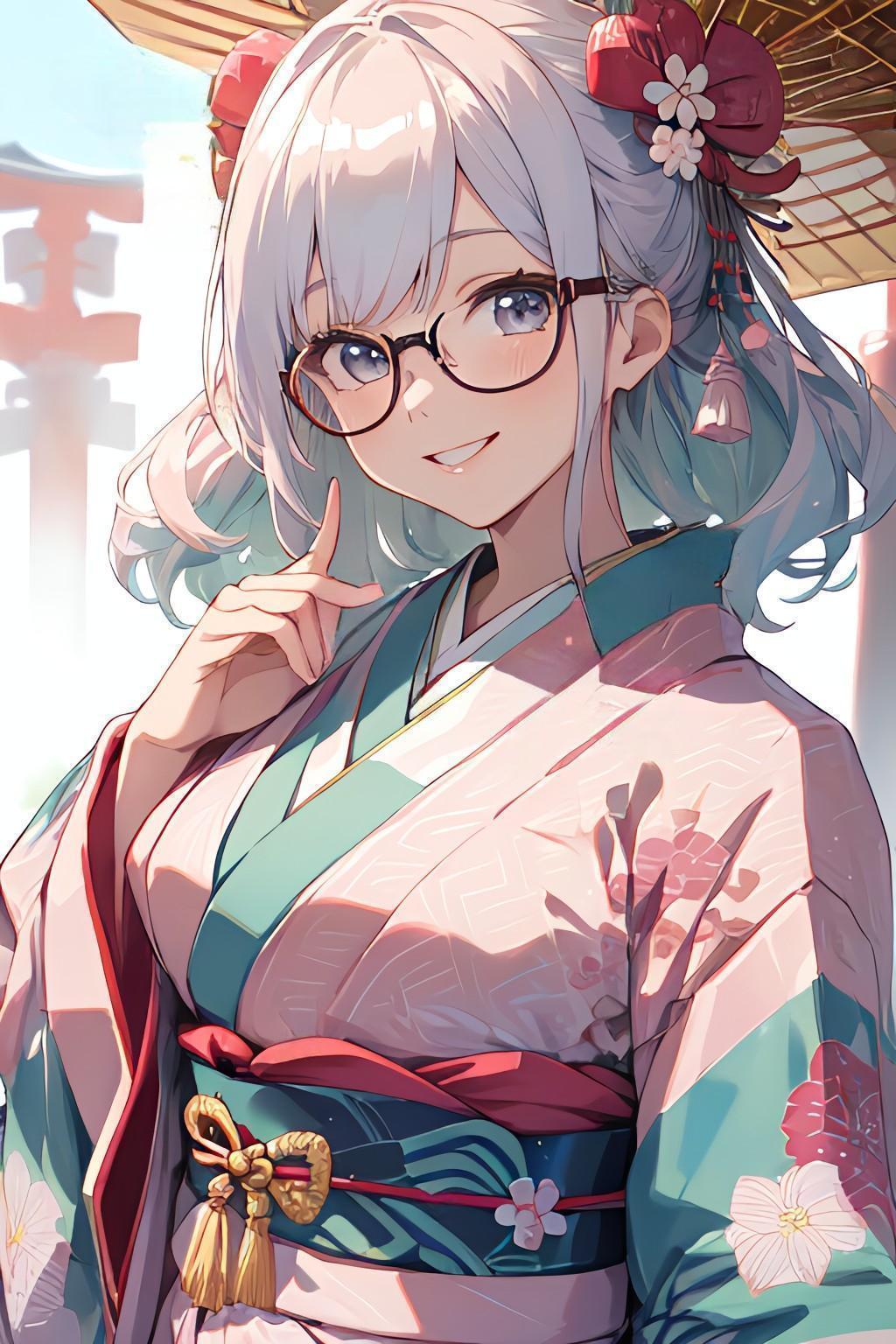 着物女子👘