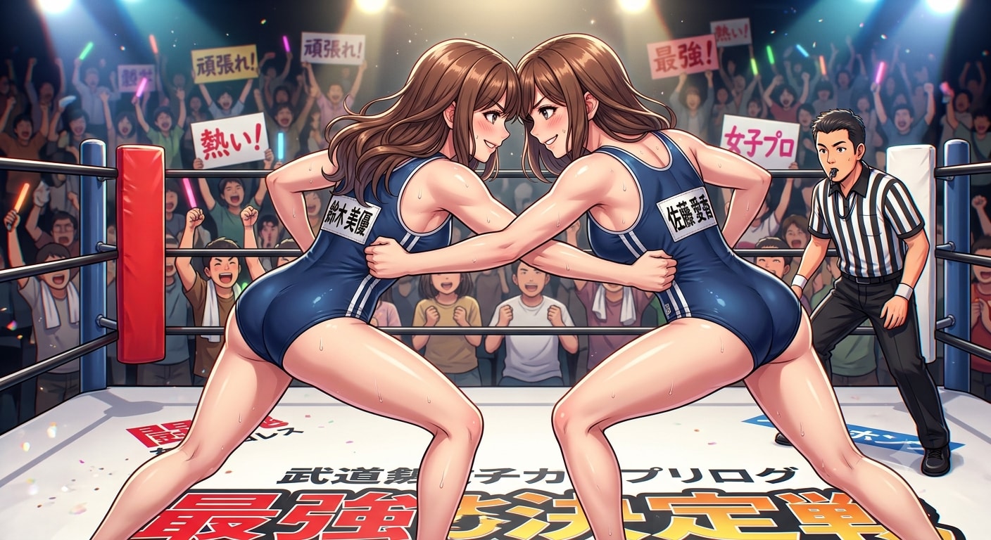 スク水プロレス企画作品です