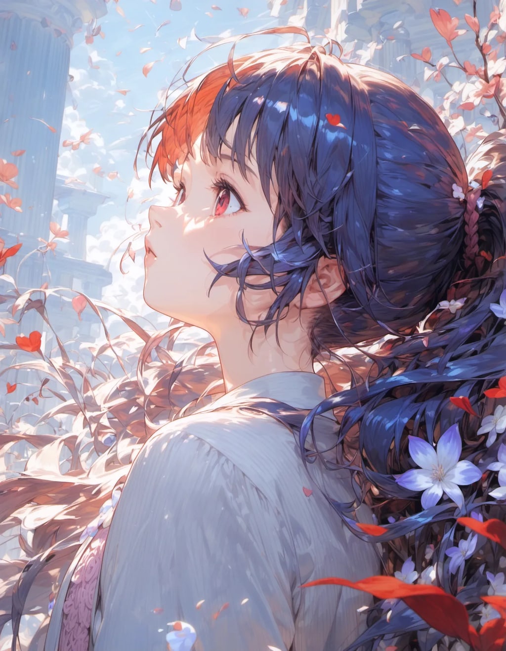 Petals Across the Sky