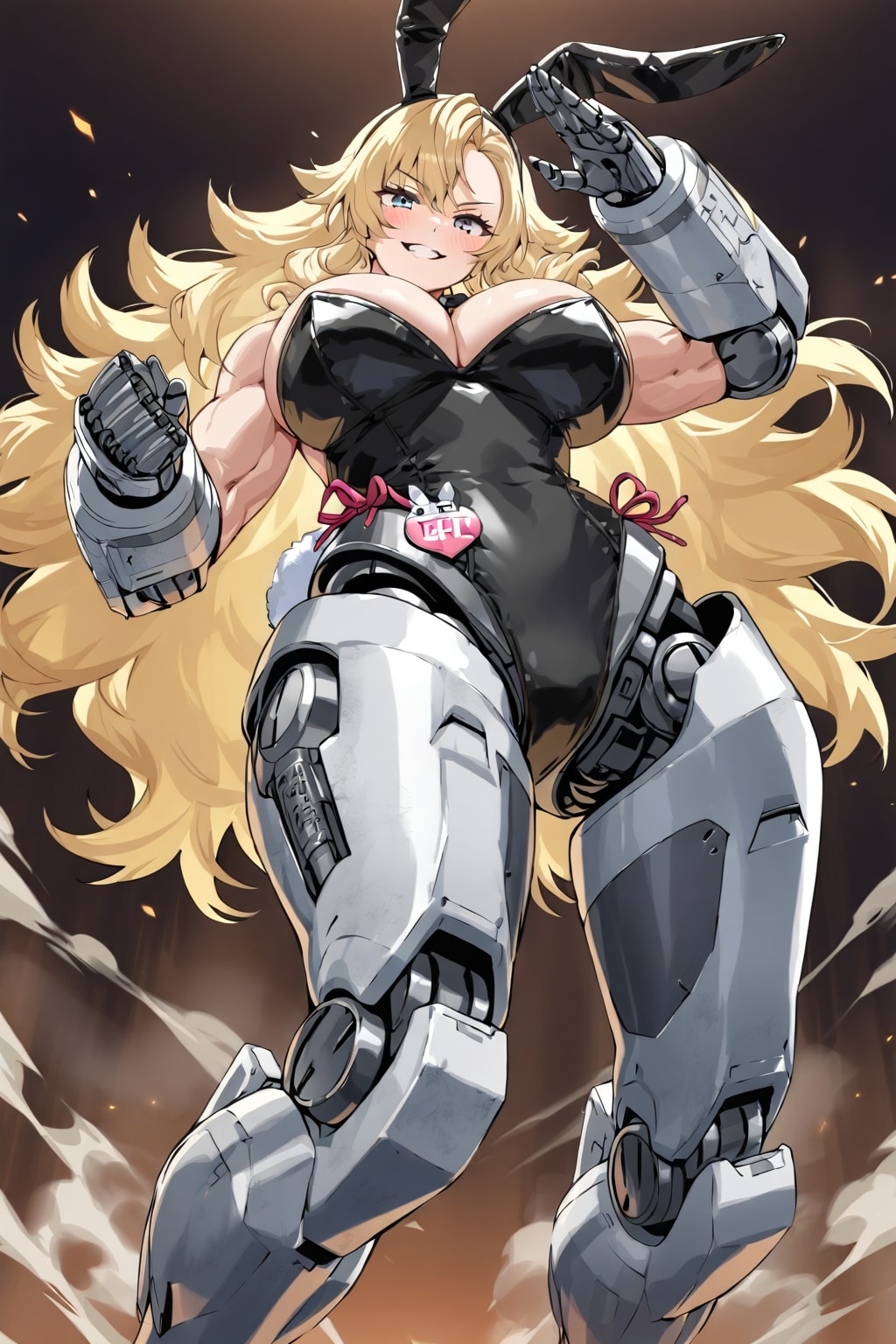 重装バニーちゃん・モデル比較