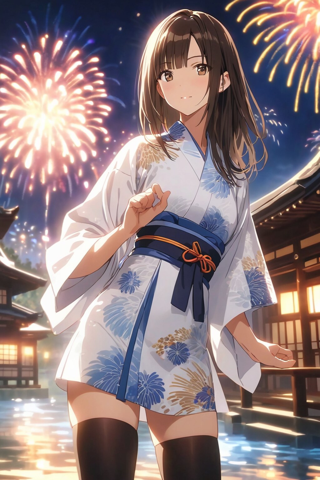 ニーハイ花火⑤