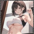 巨乳体操服　big breast gym clothes 7枚目