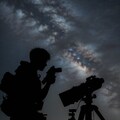 乙女高原の天体観望で天の川を見て感動した瞬間をローアングルから 2枚目